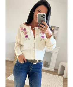 La boutique de Lilie GILET JUSTINE> Pulls / Gilets