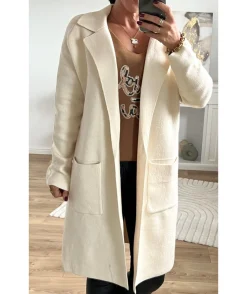 La boutique de Lilie GILET MANTEAU CHARLOTTE> Pulls / Gilets