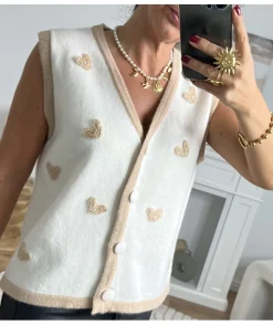 La boutique de Lilie GILET MARJORIE> Pulls / Gilets