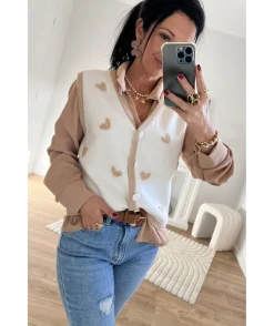 La boutique de Lilie GILET MARJORIE> Pulls / Gilets