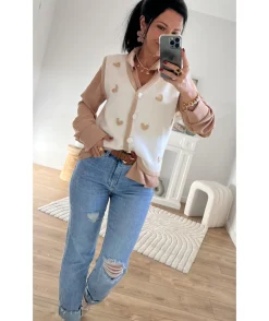 La boutique de Lilie GILET MARJORIE> Pulls / Gilets