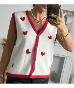 La boutique de Lilie GILET MARJORIE> Pulls / Gilets