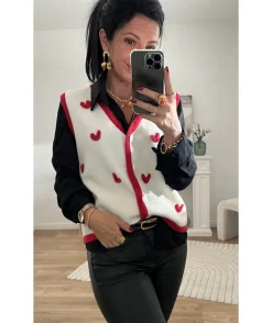 La boutique de Lilie GILET MARJORIE> Pulls / Gilets