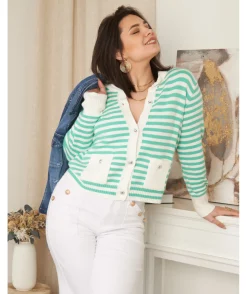 La boutique de Lilie GILET ODILE> Pulls / Gilets