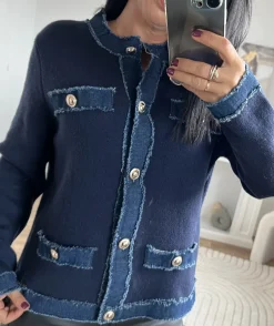 La boutique de Lilie GILET QINCY> Pulls / Gilets
