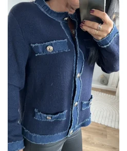 La boutique de Lilie GILET QINCY> Pulls / Gilets