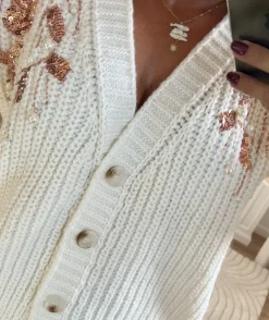 La boutique de Lilie GILET ZINEDINE> Pulls / Gilets