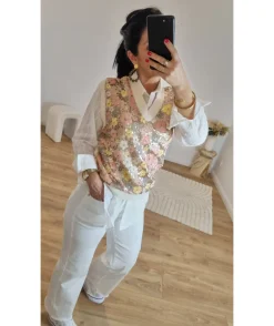 La boutique de Lilie JEANS ARABESQUE 7/8> Jeans / Pantalons