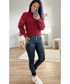 La boutique de Lilie JEANS HUILE ALBERTINE> Jeans / Pantalons