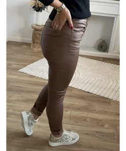 La boutique de Lilie JEANS HUILE ROSALIE> Jeans / Pantalons