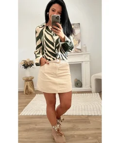 La boutique de Lilie JUPE YANNICK DOUBLURE SHORT> Jupes / Shorts
