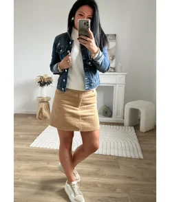 La boutique de Lilie JUPE YANNICK DOUBLURE SHORT> Jupes / Shorts