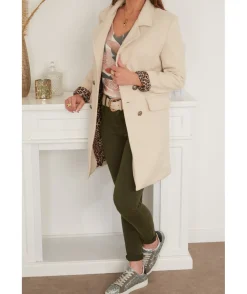 La boutique de Lilie MANTEAU CAPUCINE BEIGE CLAIR> Manteaux