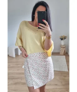 La boutique de Lilie PULL COURT ANNE-SOPHIE> Pulls / Gilets
