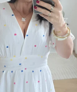 La boutique de Lilie ROBE LAURENCIA GAZE DE COTON> Robes