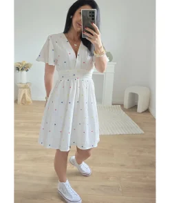 La boutique de Lilie ROBE LAURENCIA GAZE DE COTON> Robes