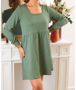 La boutique de Lilie ROBE LISANDRA VERT D'EAU> Robes