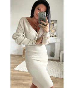 La boutique de Lilie ROBE PULL OLIVINE> Robes