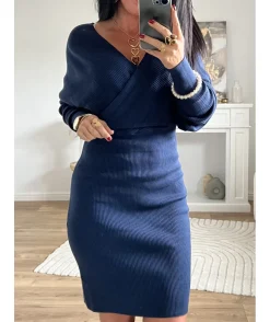 La boutique de Lilie ROBE PULL OLIVINE> Robes