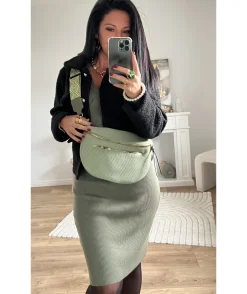 La boutique de Lilie SAC BANANE VELOURS NINON> Sacs / Idées Cadeaux