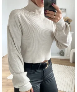 La boutique de Lilie SOUS PULL DEBORAH CROP TOP> Pulls / Gilets