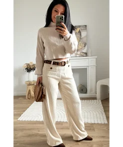 La boutique de Lilie SOUS PULL DEBORAH CROP TOP> Pulls / Gilets
