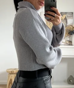 La boutique de Lilie SOUS PULL DEBORAH CROP TOP> Pulls / Gilets