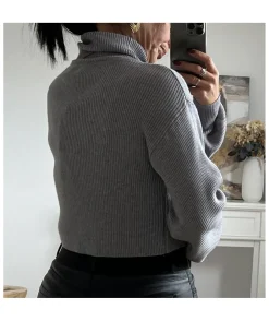 La boutique de Lilie SOUS PULL DEBORAH CROP TOP> Pulls / Gilets