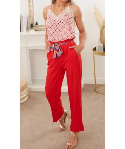 La boutique de Lilie TOP BELLA ROUGE> Tops / Blouses