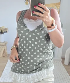La boutique de Lilie TOP CASSOPIE> Tops / Blouses