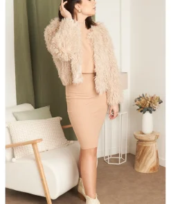 La boutique de Lilie VESTE EN FOURRURE KARMEN> Vestes