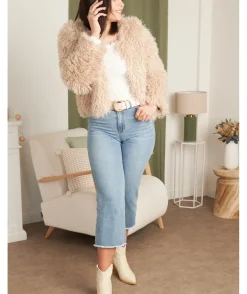 La boutique de Lilie VESTE EN FOURRURE KARMEN> Vestes
