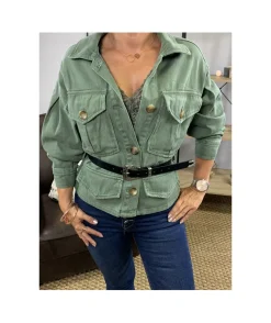 La boutique de Lilie VESTE EN JEANS LEANNE> Vestes