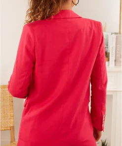 La boutique de Lilie VESTE EN LIN BARBARA> Vestes