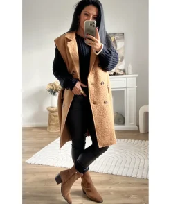 La boutique de Lilie VESTE LONGUE SANS MANCHE ANTOINE> Vestes