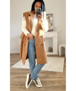 La boutique de Lilie VESTE LONGUE SANS MANCHE ANTOINE> Vestes