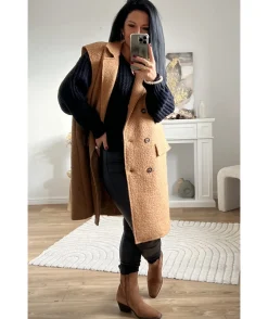 La boutique de Lilie VESTE LONGUE SANS MANCHE ANTOINE> Vestes