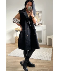 La boutique de Lilie VESTE LONGUE SANS MANCHE ANTOINE> Vestes