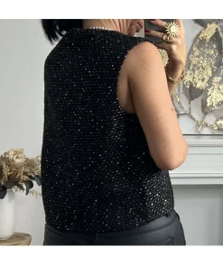 La boutique de Lilie VESTE SANS MANCHE ORNELLA> Vestes