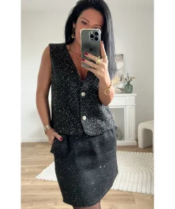 La boutique de Lilie VESTE SANS MANCHE ORNELLA> Vestes