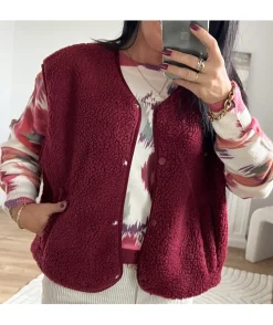 La boutique de Lilie VESTE SANS MANCHE SOIZIC> Vestes
