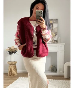 La boutique de Lilie VESTE SANS MANCHE SOIZIC> Vestes